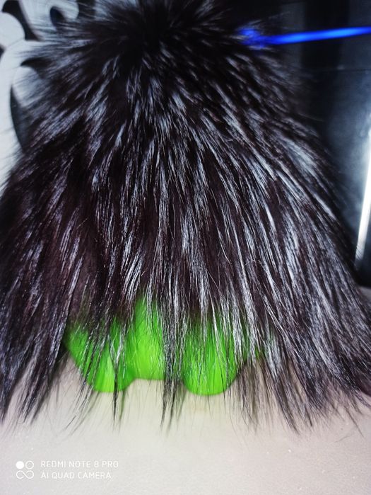 Шикарная шапка чернобурка