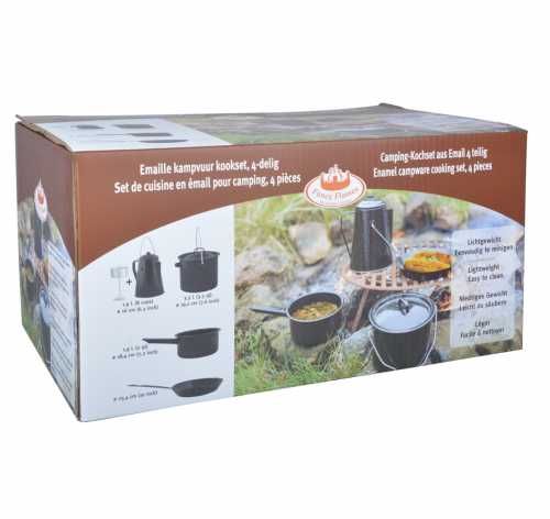 Къмпинг комплект за готвене 4+