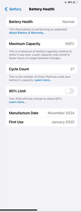 Apple iPad mini 7 (2024), 256GB, Wi-Fi, Blue, Ca nou