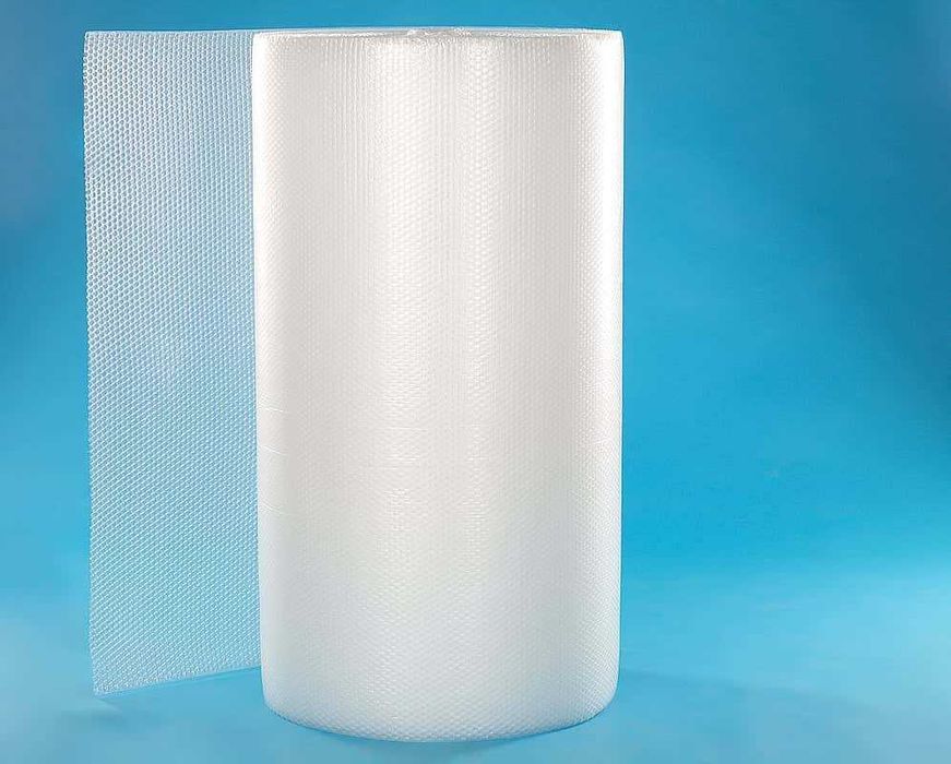 Пупырчатая пленка для обмотки товара и техники качественная