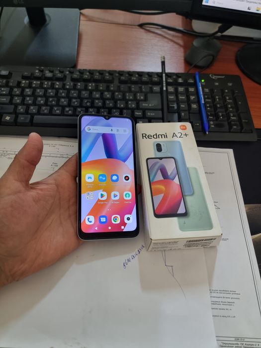 Redmi A2+ 64gb ideal ochilmagan usta kurmagan aybi yuq tozza telefon