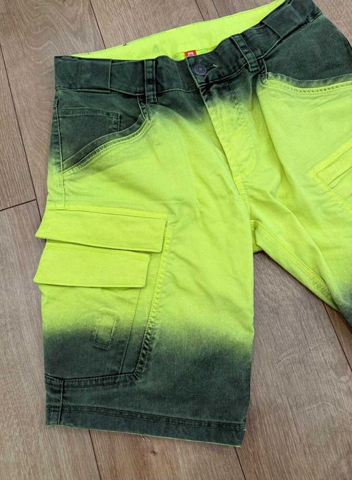 Engelbert Strauss  48 M barbati Denim Workwear pantaloni scurti Flex