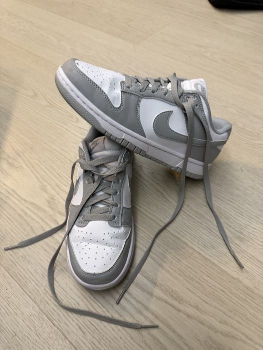 Nike Dunk Gri Cu Alb