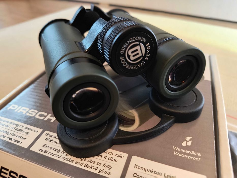 Бинокъл BRESSER Pirsch 10х34 BaK-4 Phase Coating Water/Dust-Res IPX7