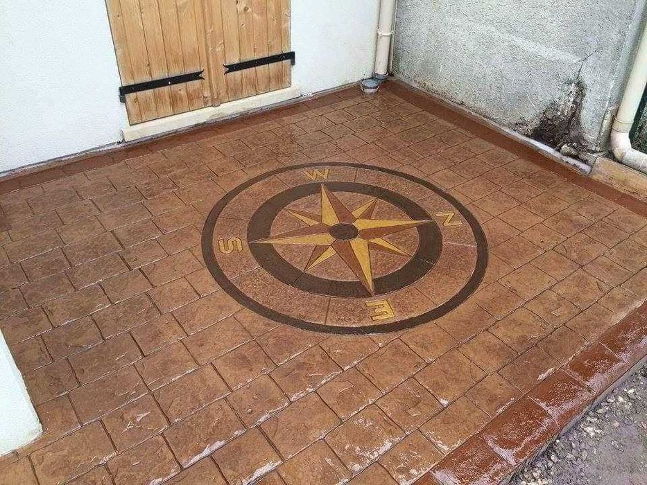 Beton amprentat/Beton Elicopterizat/Beton amprenat în vertical