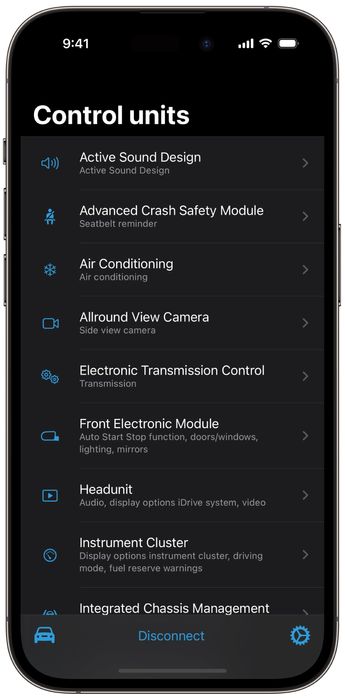 Кодиране с BimmerCode и диагностика с Bimmerlink