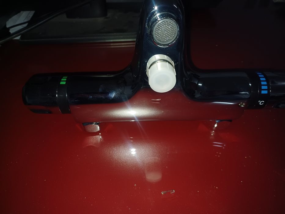 Термостатен смесител за кухня и баня. Термо смесител за баня и кухня