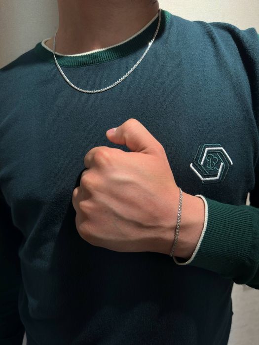 Серебряный мужской браслет. Серебро 925. Есть Доставка