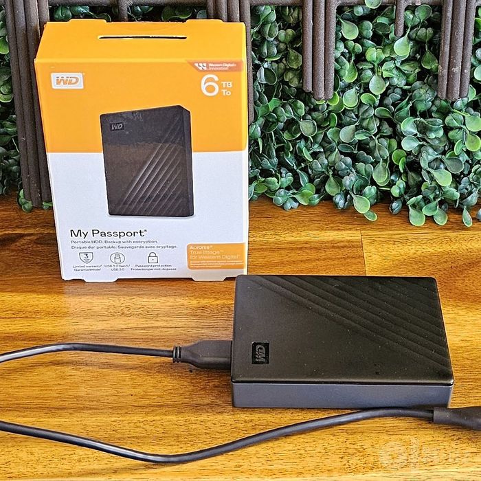 WD My Passport Ultra 6TB HHD