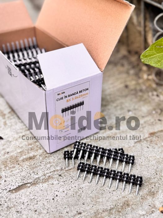 Cuie Hilti BX3, cutii de 1000 bucăți pentru pistol beton