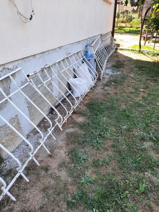 Метален парапет за тераса