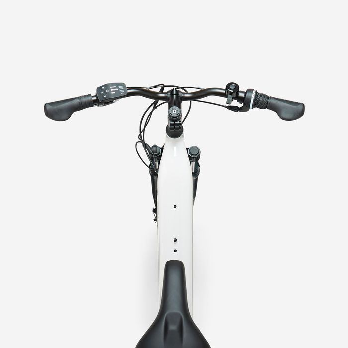 Bicicletă polivalentă electrică Cadru jos - produs resigilat Decathlon