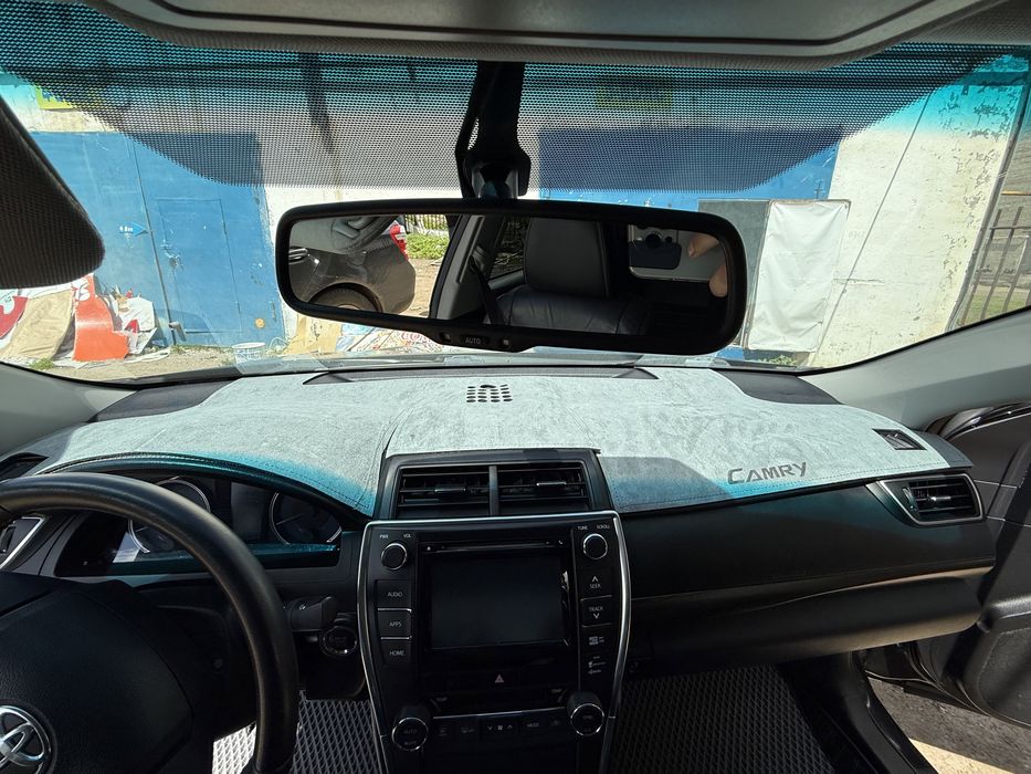 Накидка на панель из алькантары