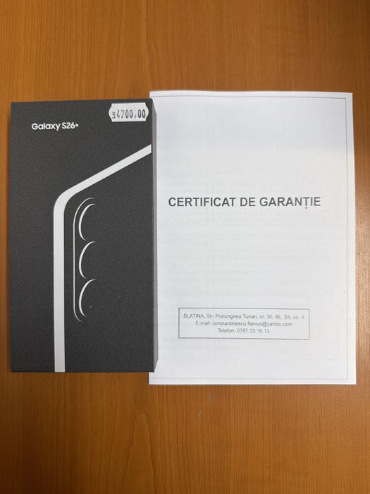 Samsung galaxy s26+, 512gb, nou/sigilat, garantie