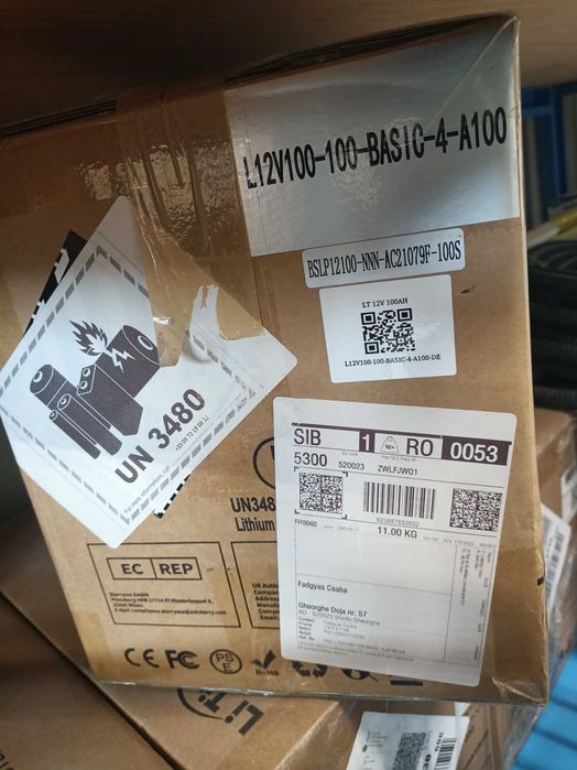 Baterie solara reincarcabila, LiTime, 12 V, 100 Ah