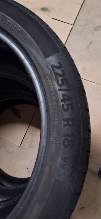 ТОП! 2бр 225 45 18 Continental ecocontact 6