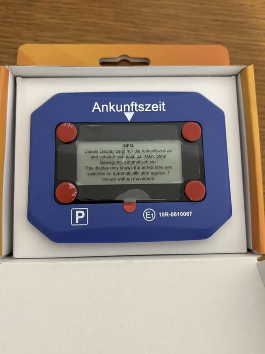 Electronic parking disc Tx-272