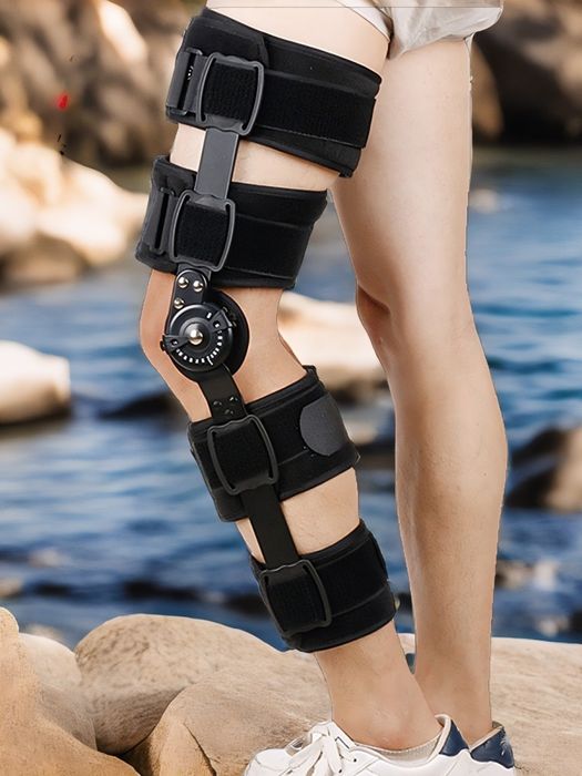 Ортез шарнирный на коленный сустав с регулировкой угла сгибания