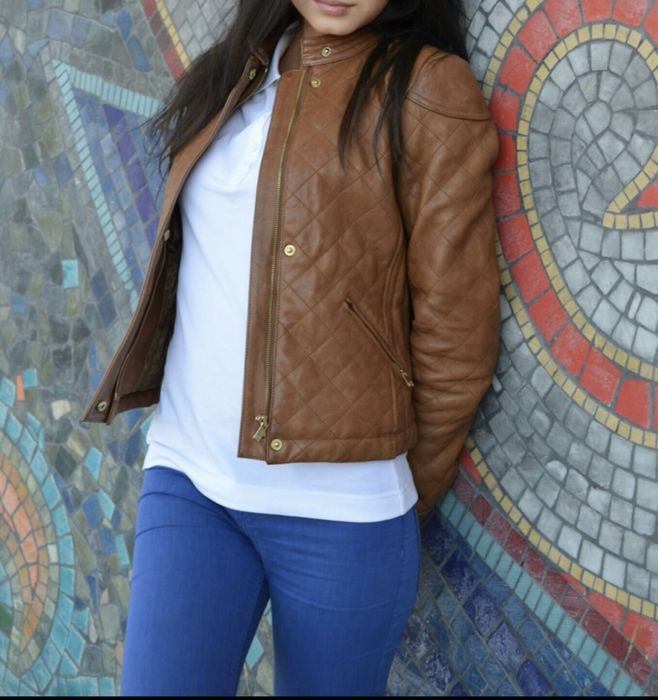 Кожаная куртка кожанка