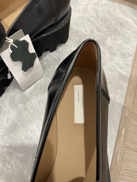 Лоферы из натуральной кожи