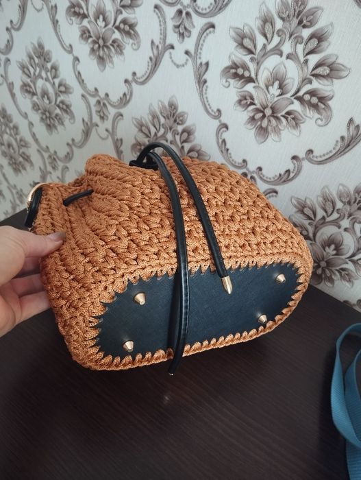 Сумки ручной работы, вязание крючком.