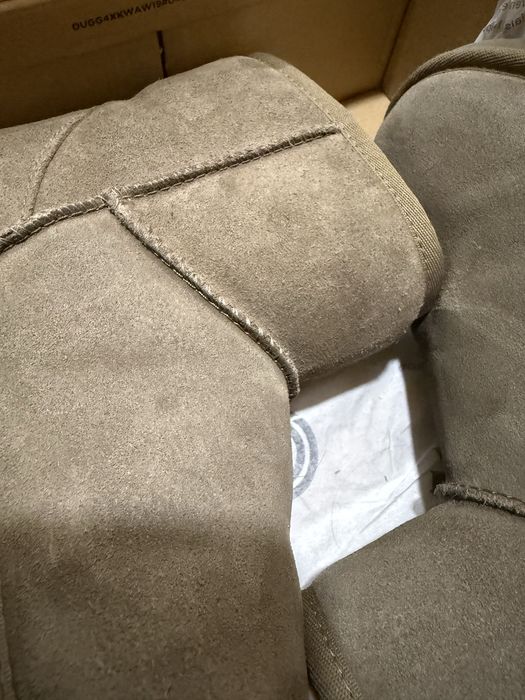 Ботушки UGG Natural Classic Mini Bailey с цип