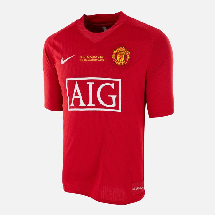 2008 Manchester United Home Shirt Moscow Final Ronaldo 7