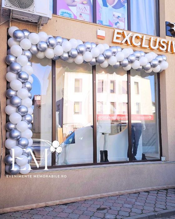 Decor Arcada BALOANE Deschidere Magazin, aniversare si promotii