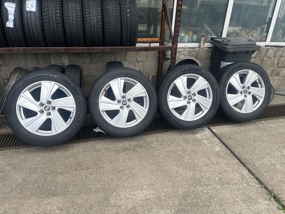 Jante+Anvelope 19”, 235/55/19 Hyundai Tucson/Santafe/Toyota/Nissan/Renault/Mazda 5x114,3 cu Senzori Presiune Roti