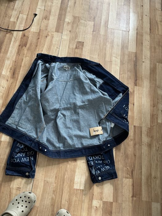 Geaca de blugi Stussy City link denim