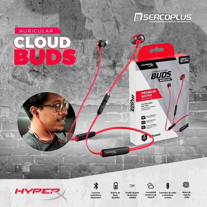 Hyperx Cloud Buds Wireless Беспроводные Наушники/Гарнитура