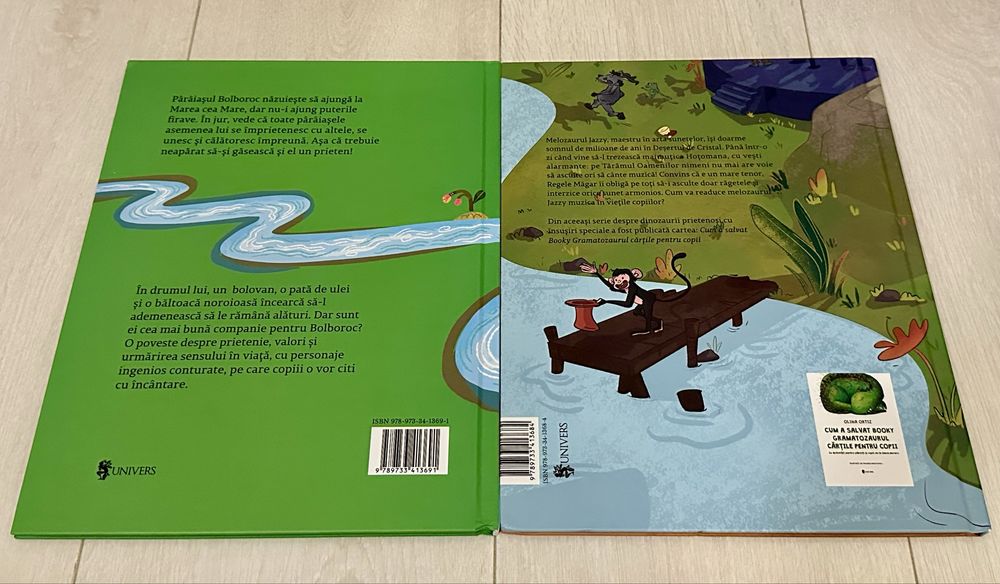 Pachet 2 cărți pentru copii, autor Olina Ortiz, cartonate, Noi