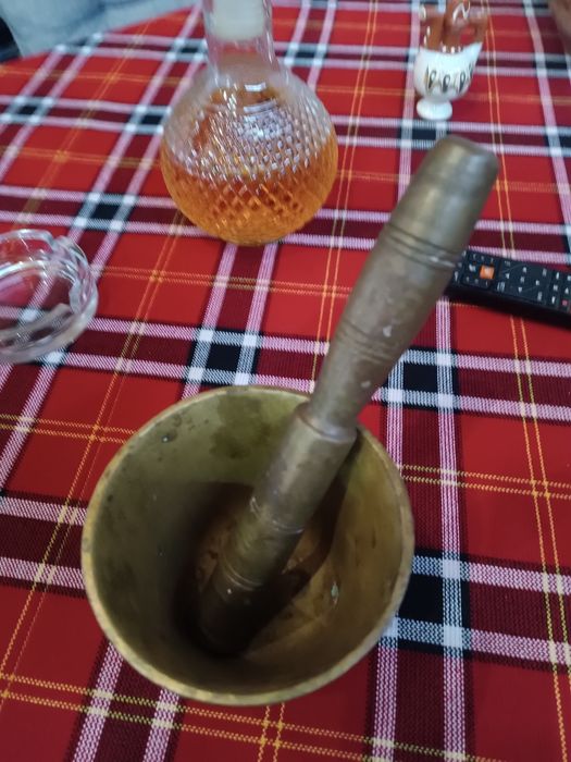 Много старо месингово хаванче.