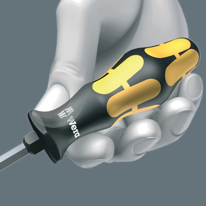 Wera Kraftform Plus 932/6 комплект 6бр.ударни отвертки,със стойка