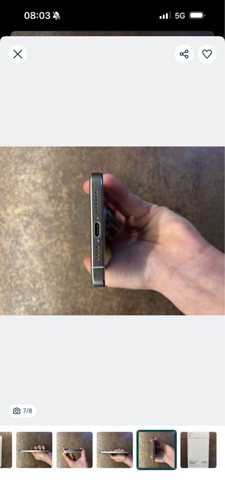 Iphone 15 pro max 256 gb cu Esim