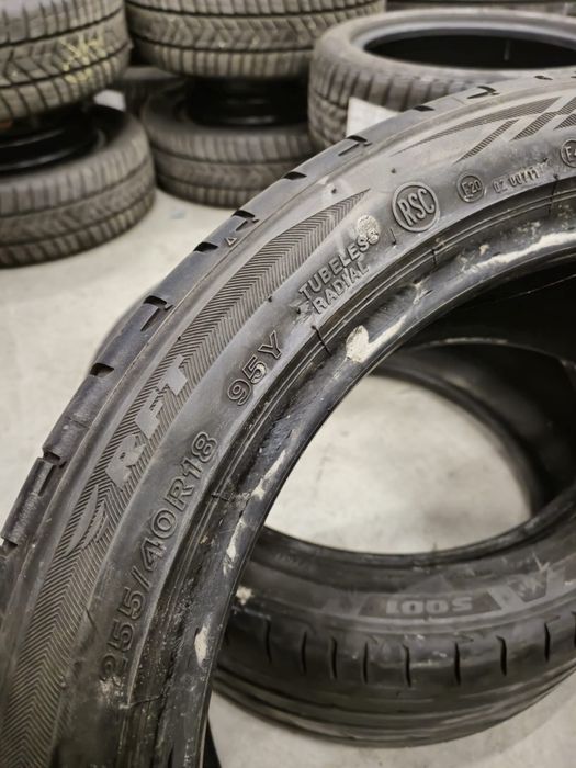 2 anvelope vara Runflat Bridgestone 255 40 18