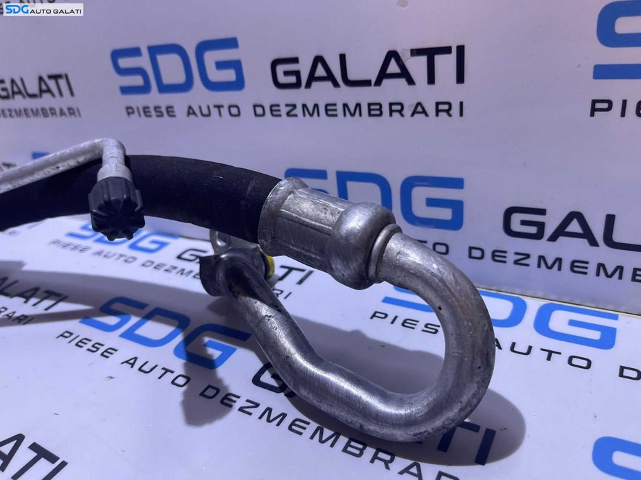 Furtun Conducta Teava Compresor AC Clima Climatronic BMW Seria 3 E90 E91 320 2.0 D M47 2004 - 2011 Cod 64536927538 6927538