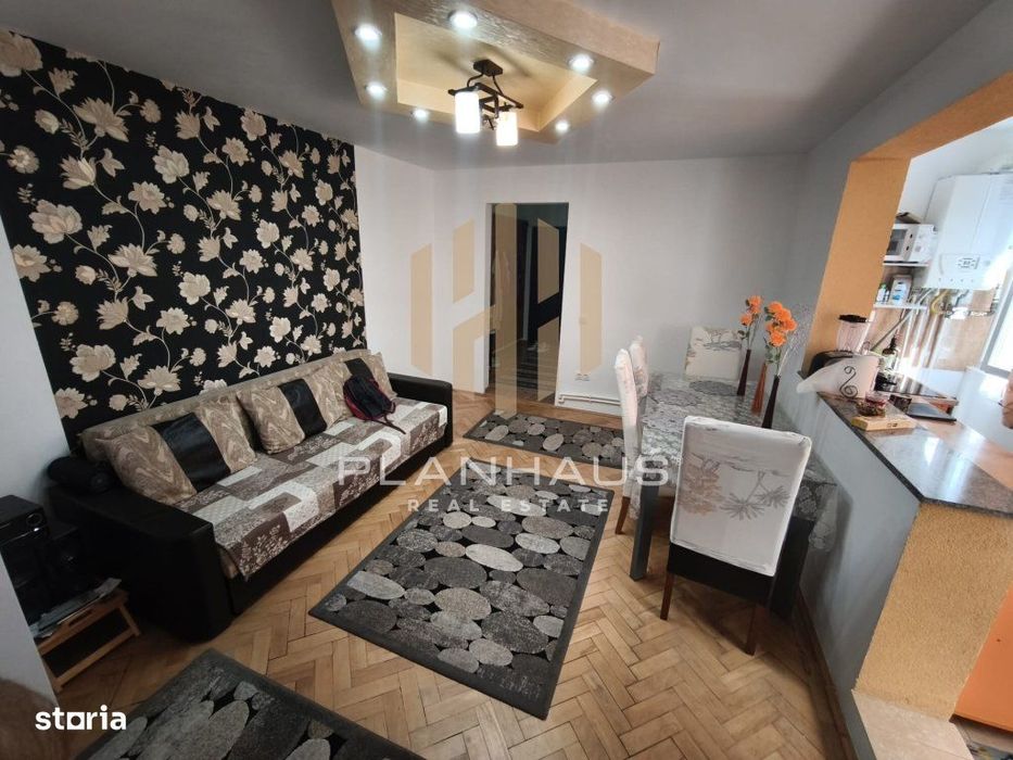 Apartament 3 camere, zona Albina complet mobilat, renovat, izolat term