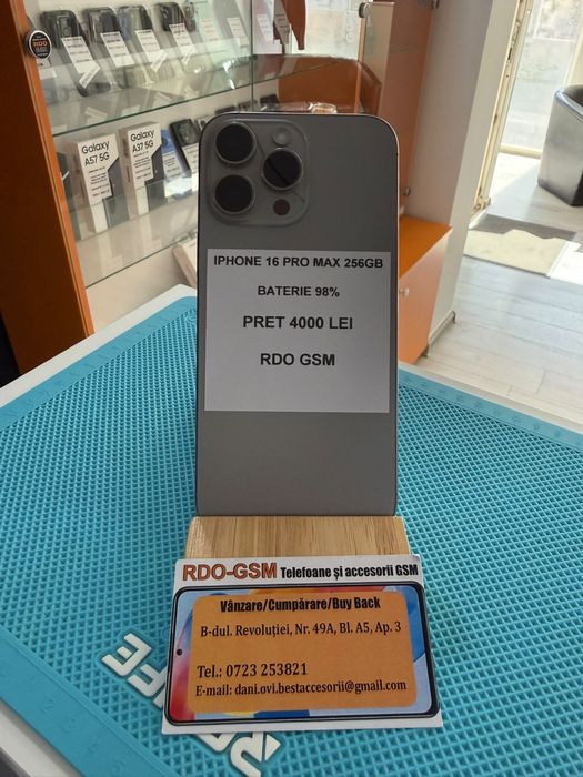 Iphone 16 Pro Max 256gb Neverlock/Garantie