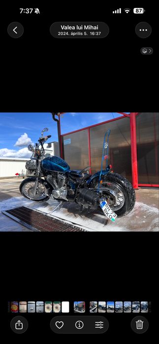 Vand sau schimb Honda shadow vt600 custom bobber