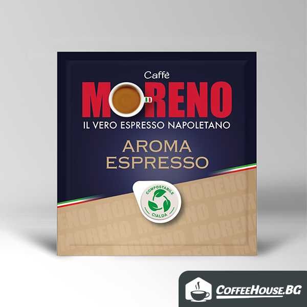 Кафе дози (чалди) за ситема ESE 44мм. - Moreno Aroma Espresso 30бр.