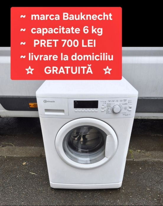 Masini de spalat rufe automate import Germania.