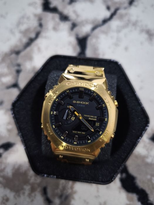 Ceas Casio G-SHOCK metalic auriu