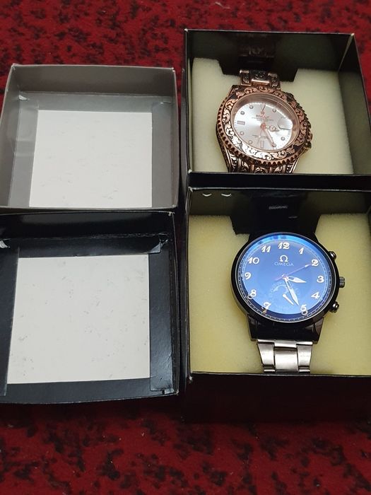 Rolex + Omega soatlar
