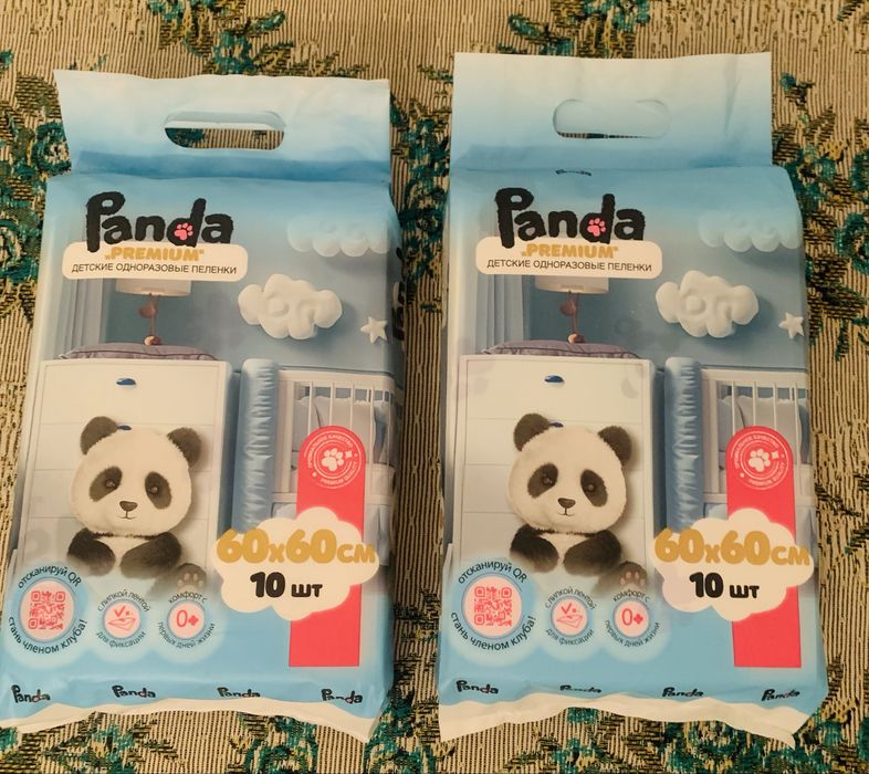 Детские пелёнки «Panda»