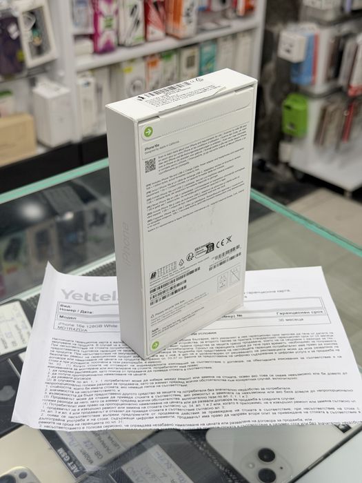 Apple iPhone 16e 128Gb White чисто нов!