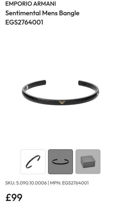 Bratara Armani stil catusa