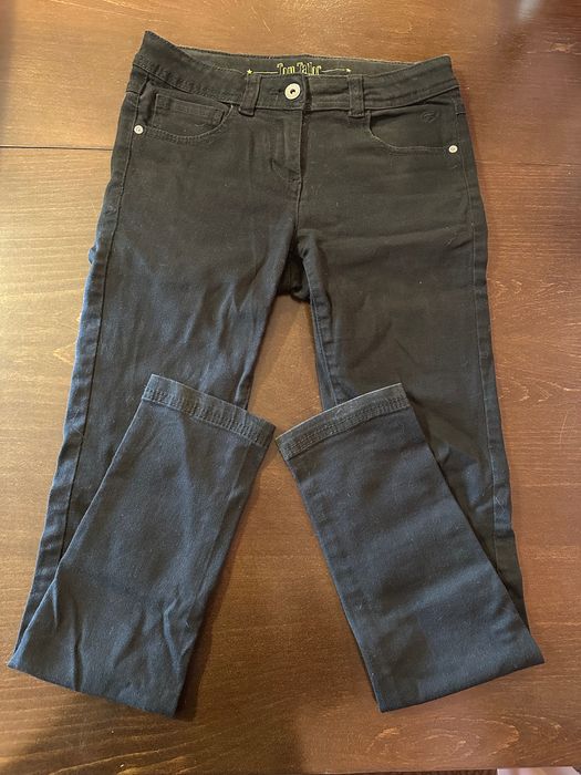 Черни тесни дънки Tom Tailor