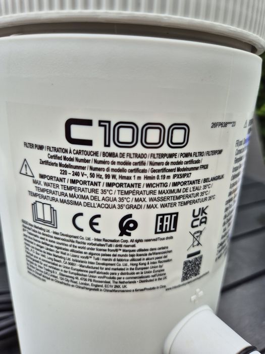 Pompa piscina Intex c1000