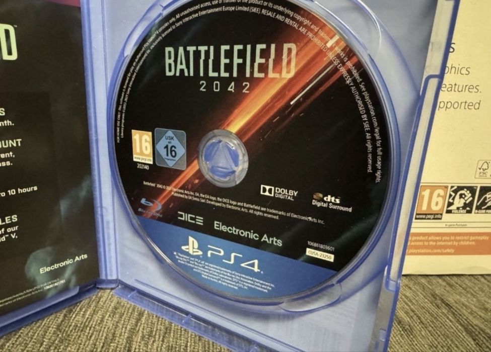 Игра PlayStation / Battlefield 2042 PS4 PS5